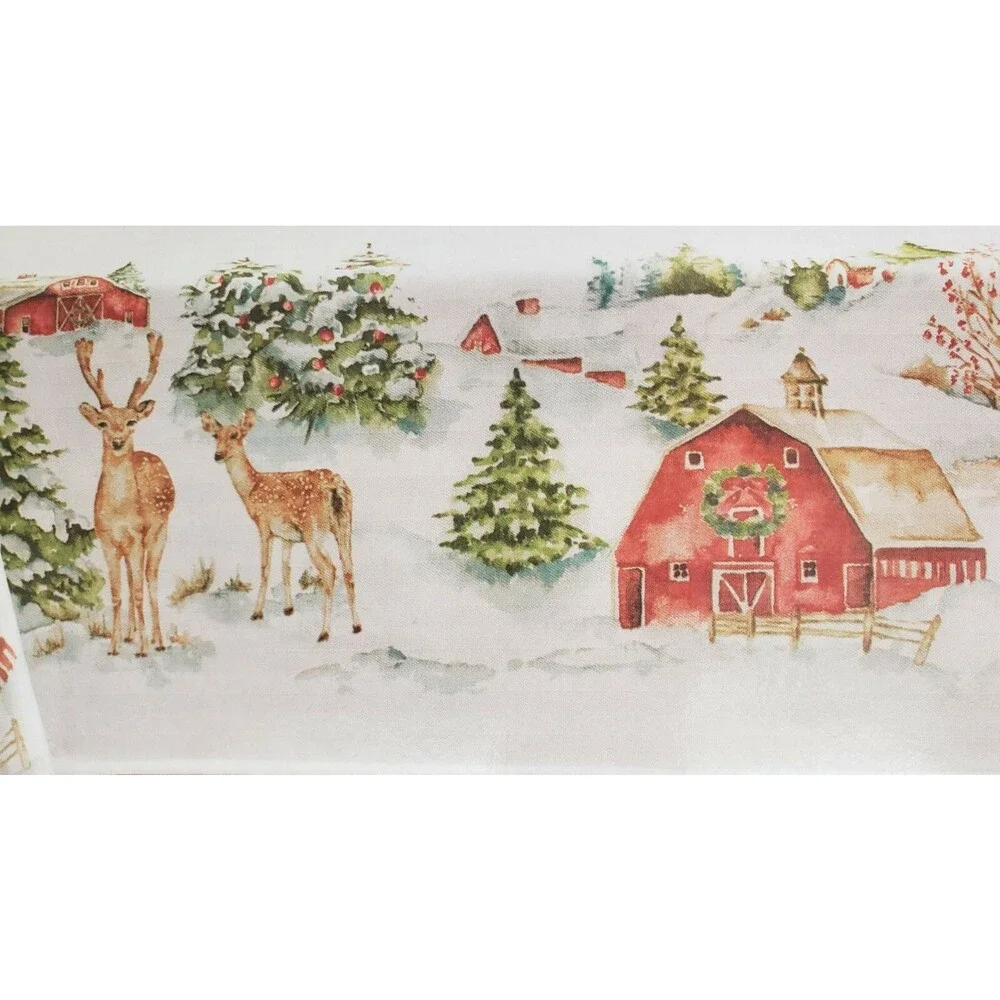 Printed Fabric Tablecloth 52